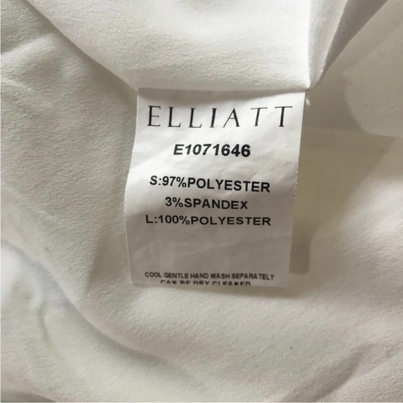 NEW NWT Elliatt Camo Asymmetric Satin Cocktail Mini
Dress S Halter High Neck - Picture 12 of 12